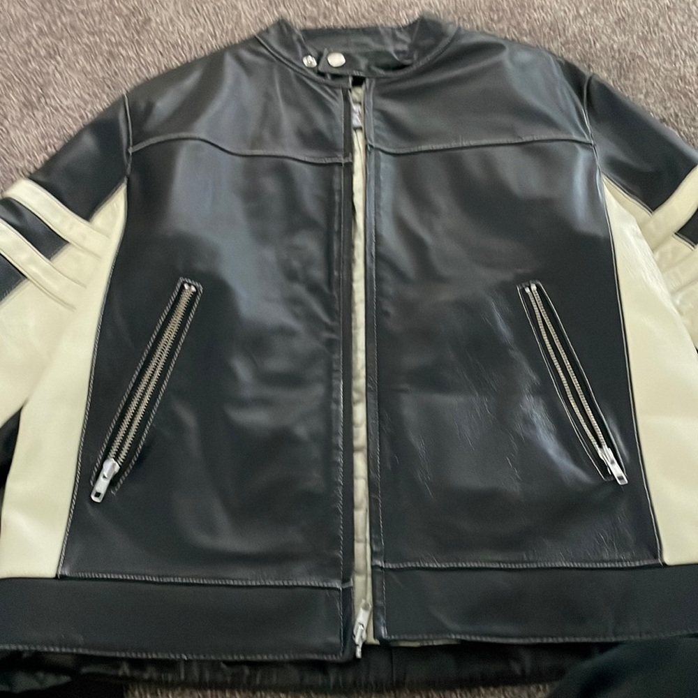 Wilsons leather mens coat